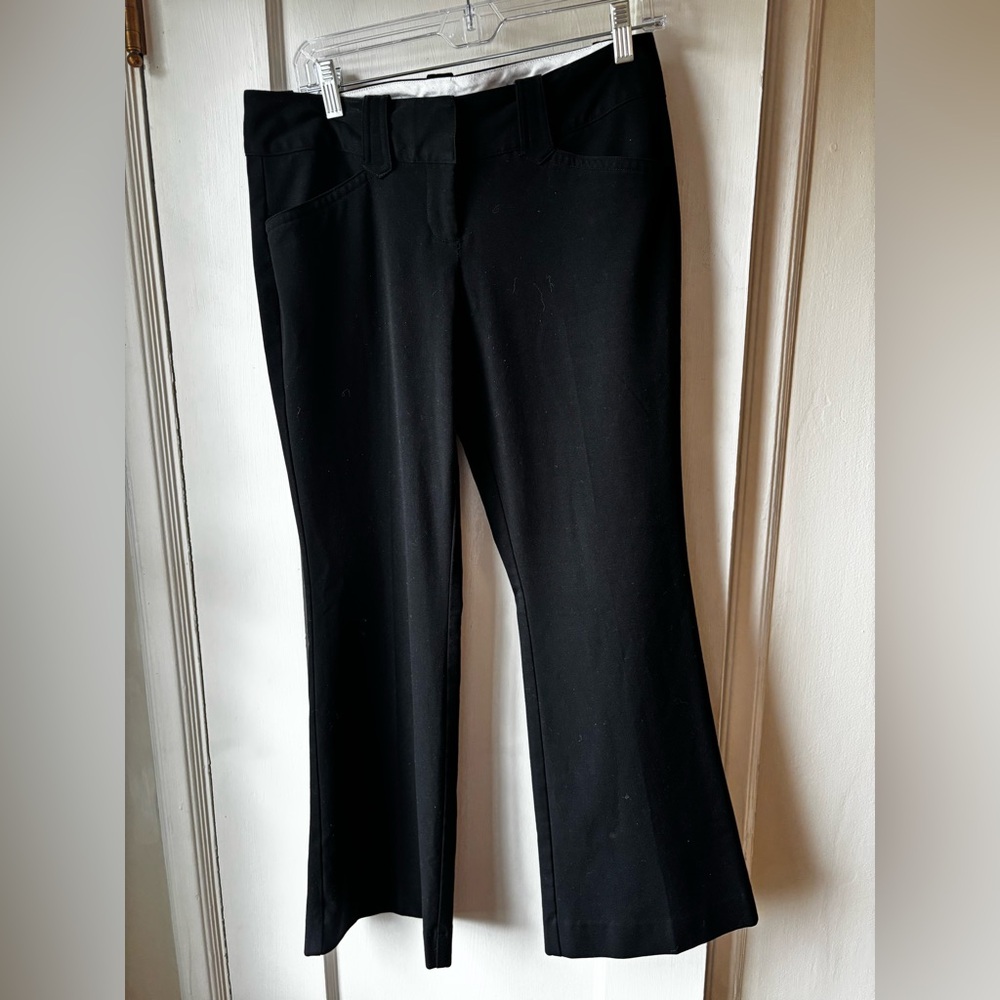 Maurices Black Boot Cut Dress Pants, size 5/6 short